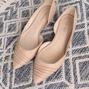 Nine West Nude Ballet Flats